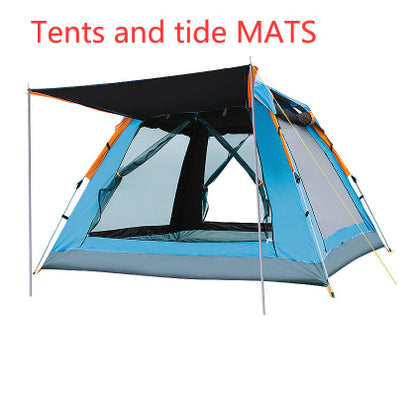 Voll Automatische Geschwindigkeit Strand Camping Zelt Regen Proof Multi Person Camping