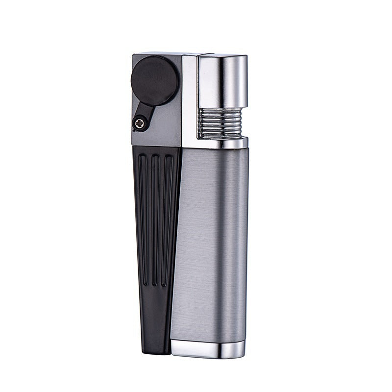 Encendedor Pipe Lighter Creative Foldable Metal Lighter Pipe Combination Portable Folding Pipe Lighter Smoking Men's Smoking Gadget - RazzX