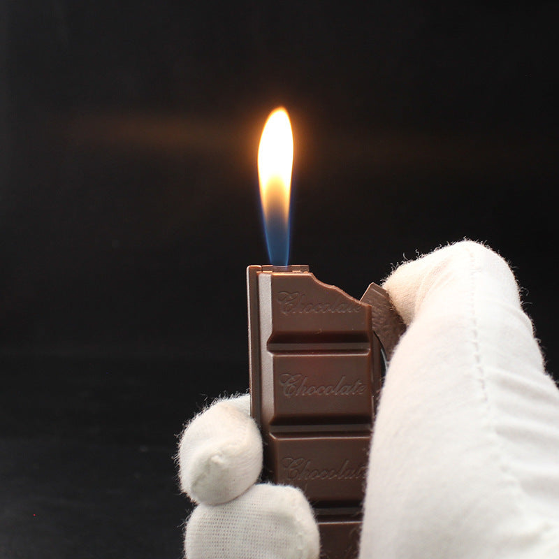 Creative Chocolate Torch Lighter Flame Cigarette Cigar Gas Butane Lighters Smoking Accessories Cute For Gift - RazzX