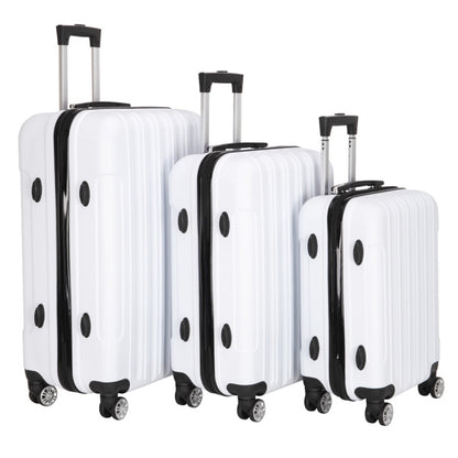 Vertical Pattern Three-in-one Trolley Case With Handle And Universal Wheels