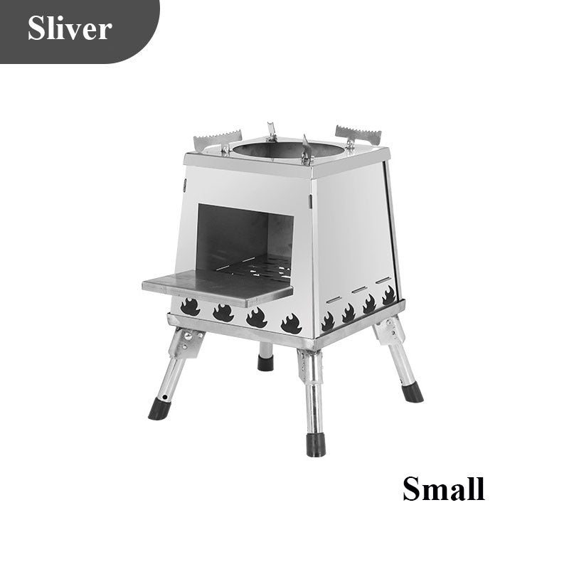 Outdoor Camping Wood Stove Folding Portable Wood Stove