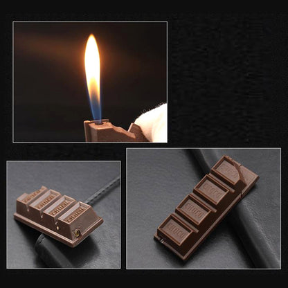 Creative Chocolate Torch Lighter Flame Cigarette Cigar Gas Butane Lighters Smoking Accessories Cute For Gift - RazzX