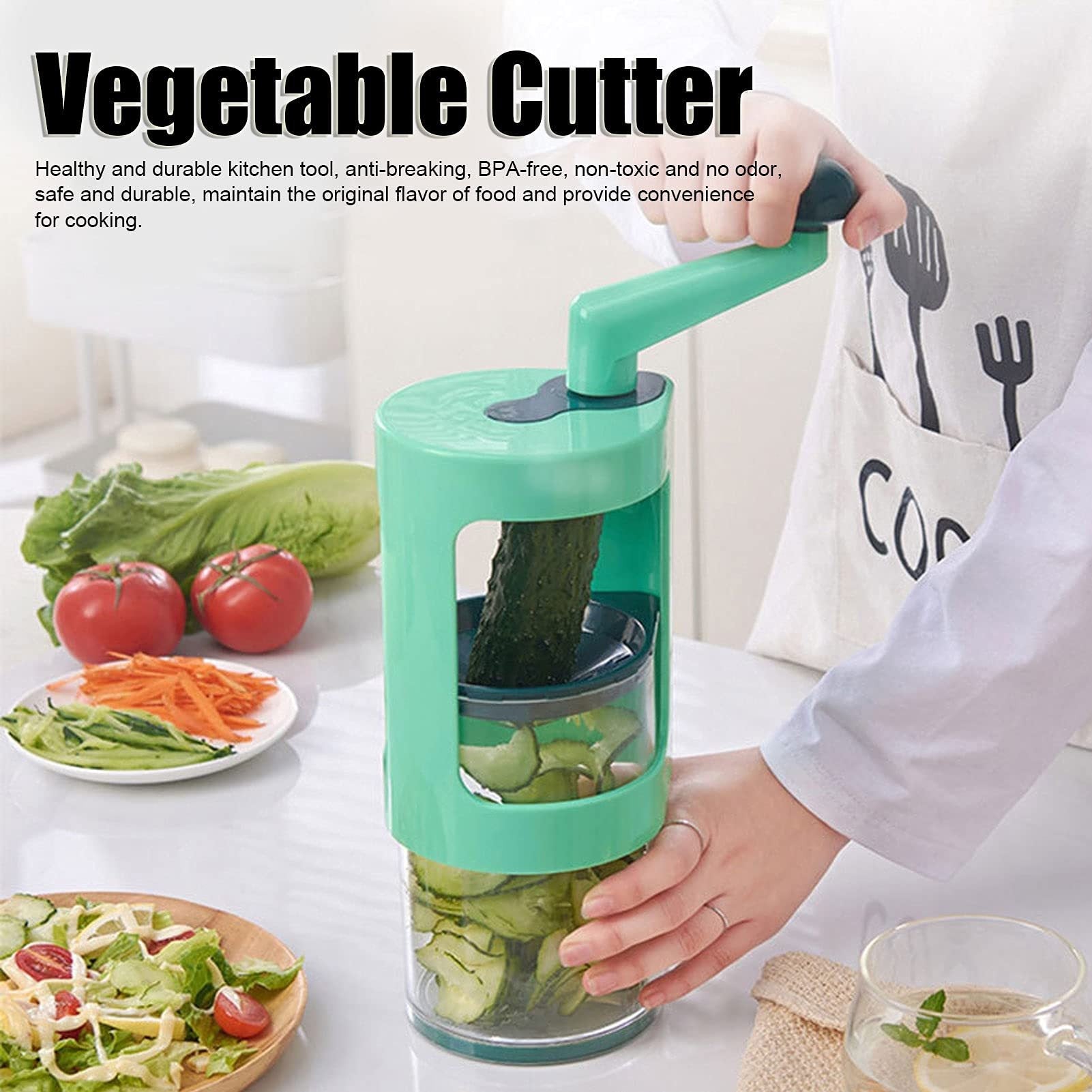 Multifunctional Radish And Cucumber Shredder Vegetable Grater Practical Vegetable Shredder Kitchen Gadgets.