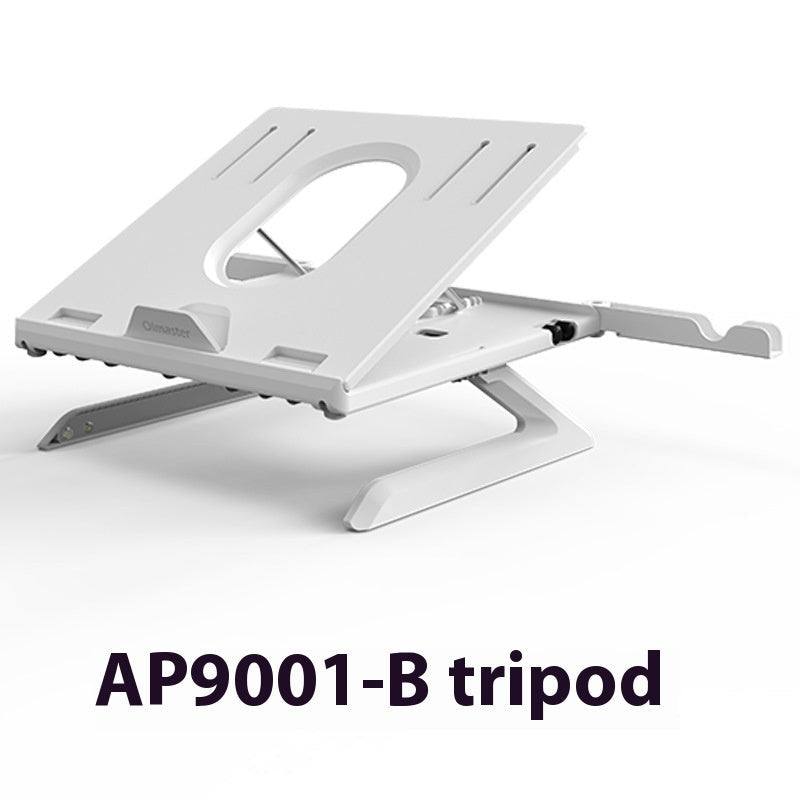 New Laptop Stand Multifunctional Folding Lift Portable Laptop Stand Monitor Increase Rack Aluminum Alloy Base.