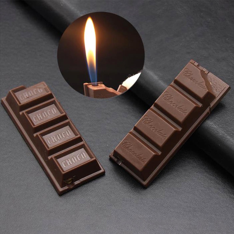 Creative Chocolate Torch Lighter Flame Cigarette Cigar Gas Butane Lighters Smoking Accessories Cute For Gift - RazzX